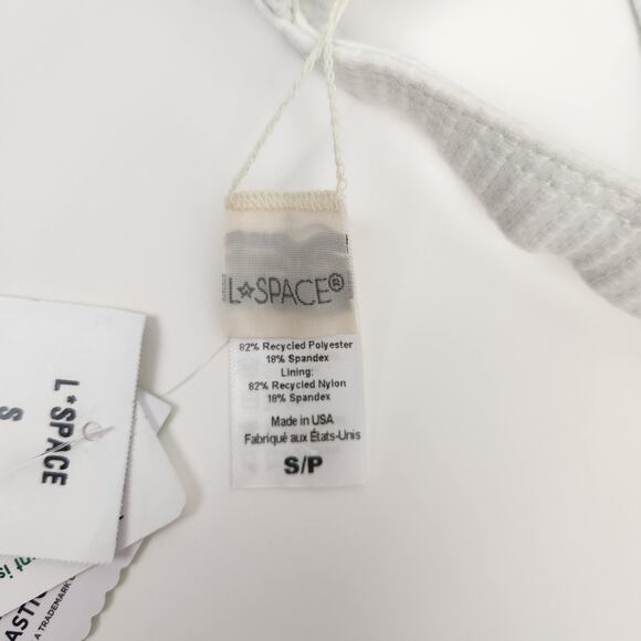 L*Space Nina Bikini Top in Cream Size Small NWT - Picture 5 of 6